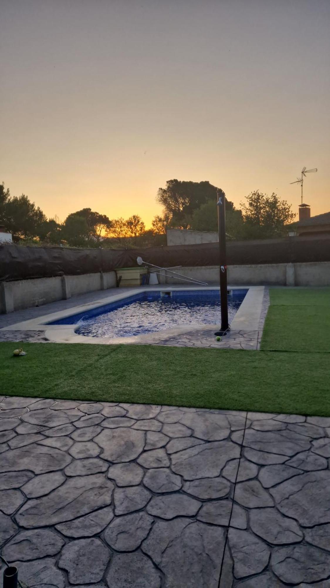 Chalet Con Piscina 50 Minutos Madrid En Escalona Toledo Exterior photo