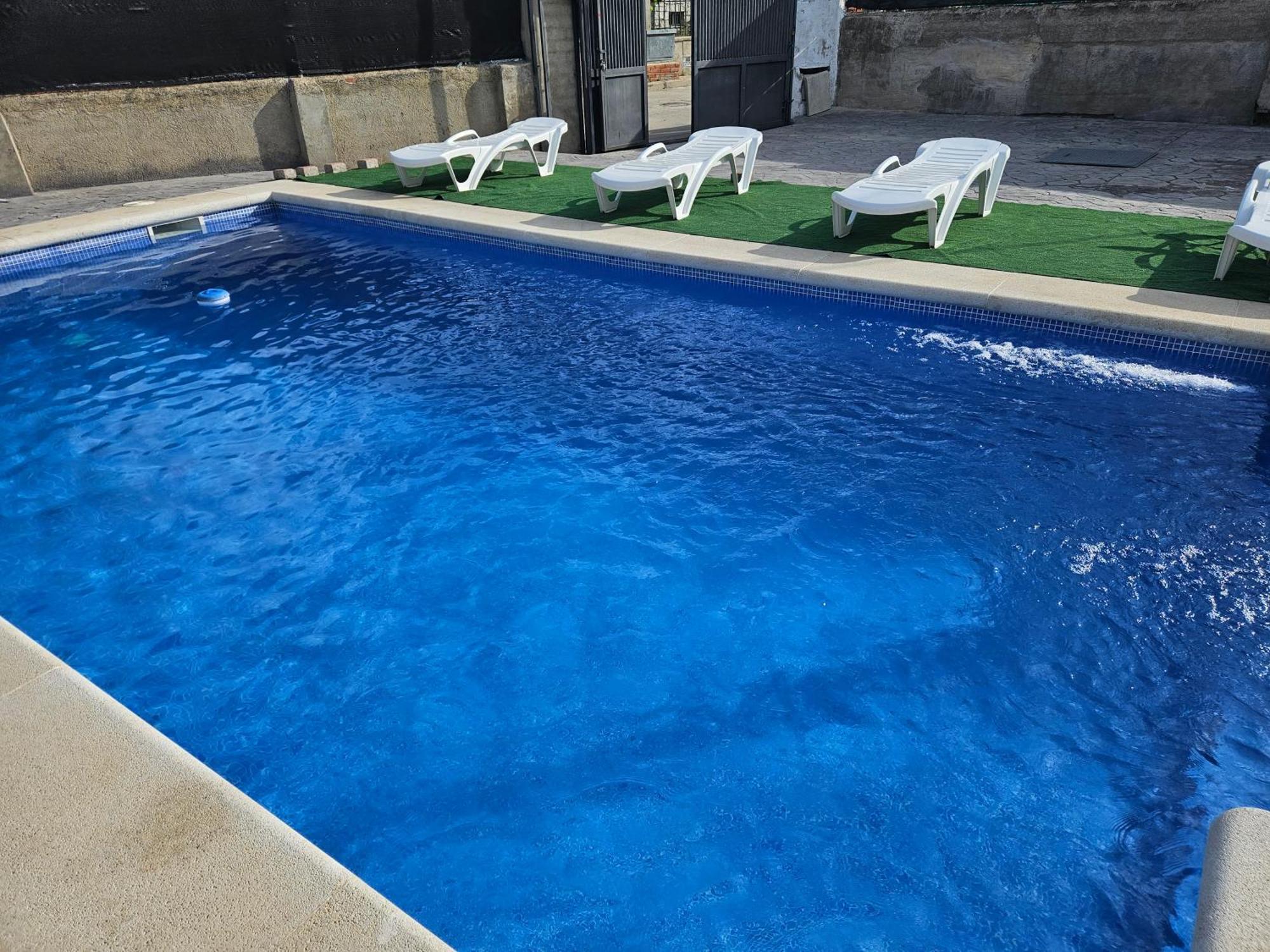 Chalet Con Piscina 50 Minutos Madrid En Escalona Toledo Exterior photo
