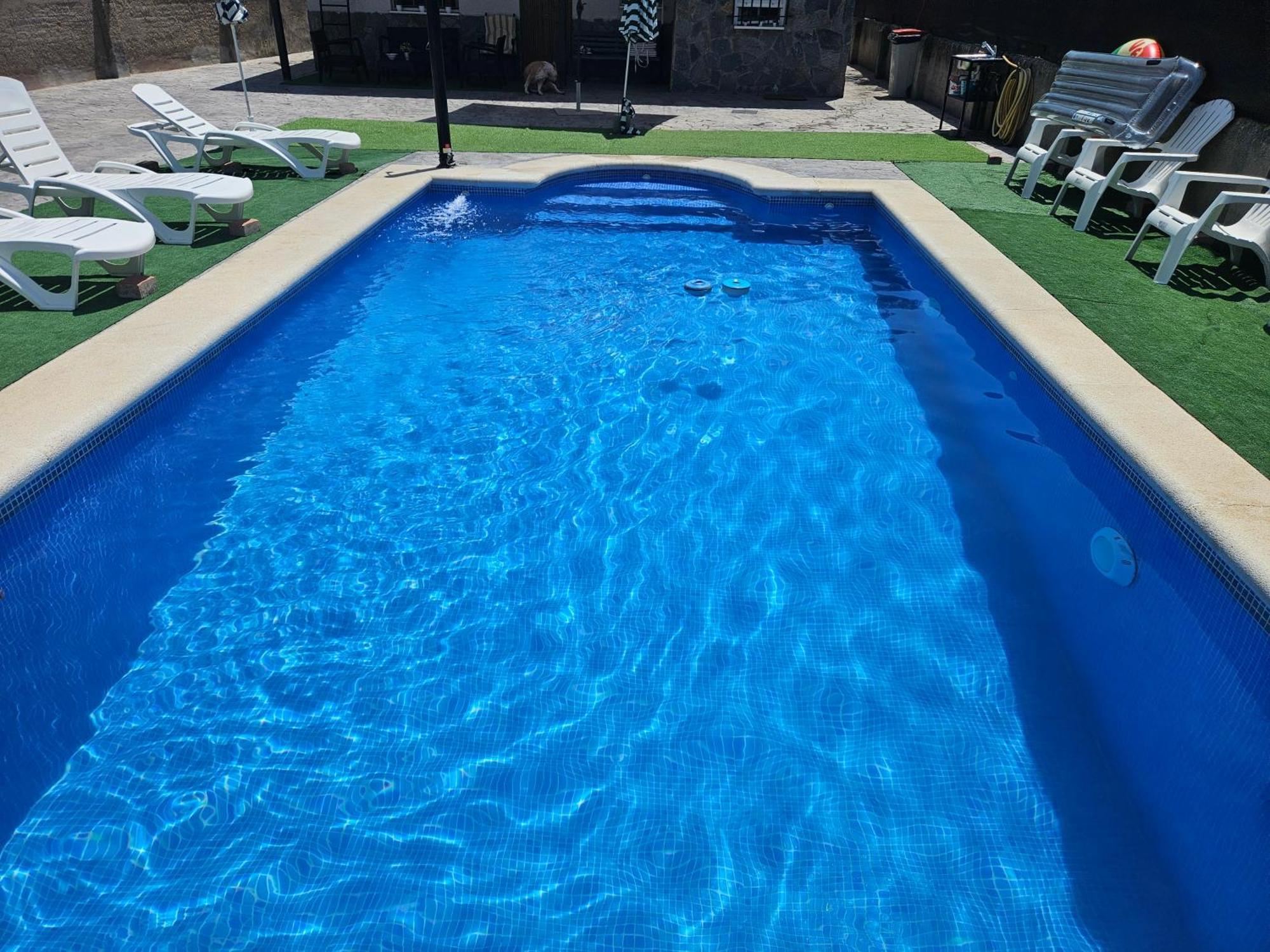 Chalet Con Piscina 50 Minutos Madrid En Escalona Toledo Exterior photo