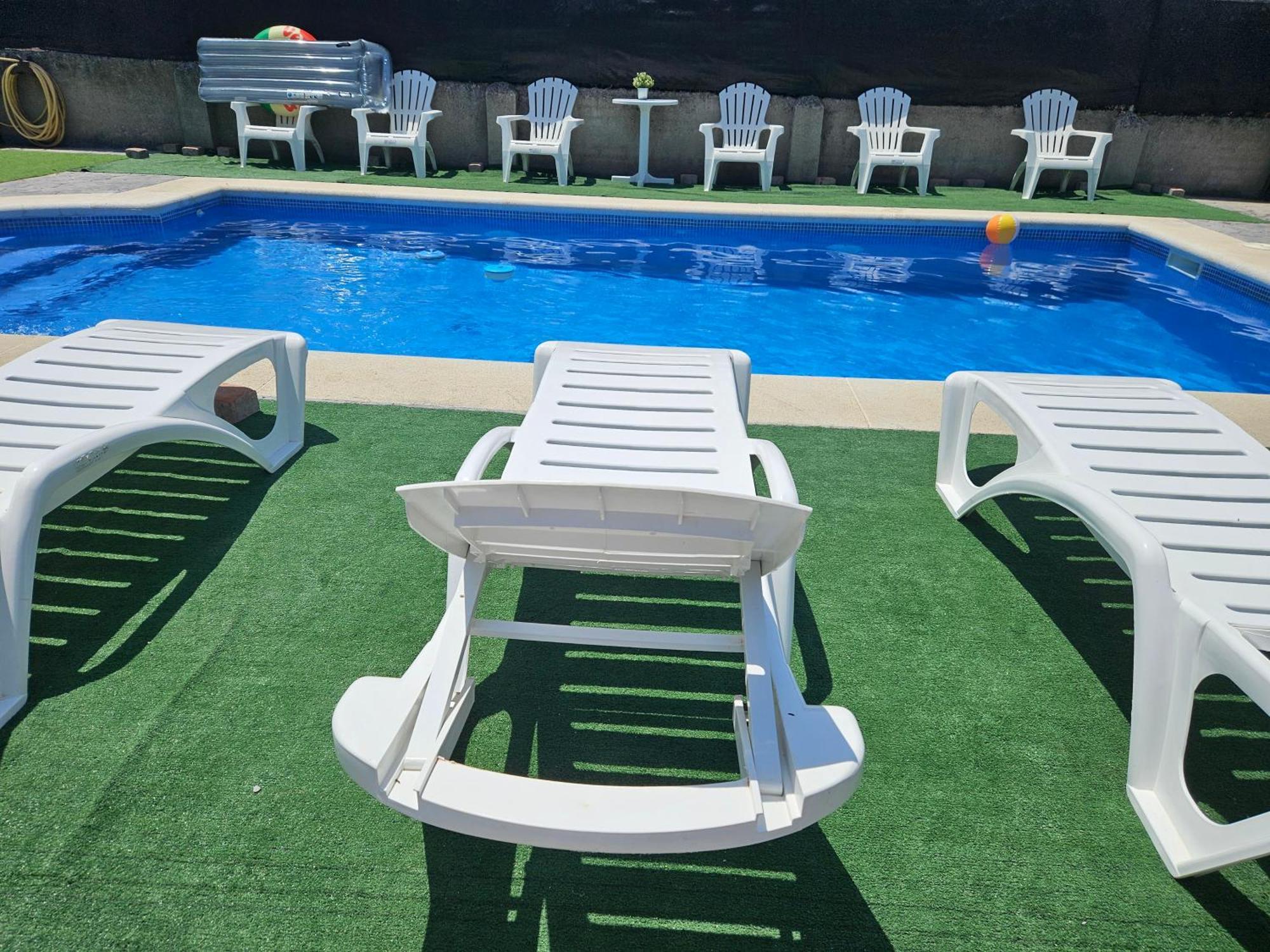 Chalet Con Piscina 50 Minutos Madrid En Escalona Toledo Exterior photo